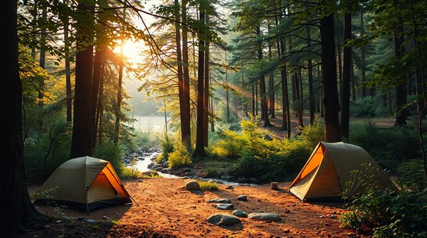 Explorez les campings écologiques : nature et bien-être durable